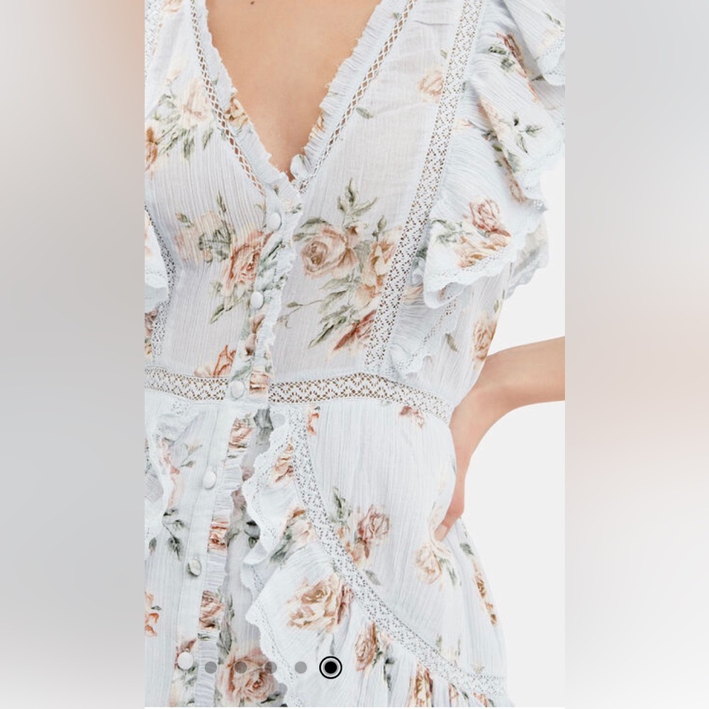 LOVESHACKFANCY
India Ruffle Mini Dress - Picture 8 of 16